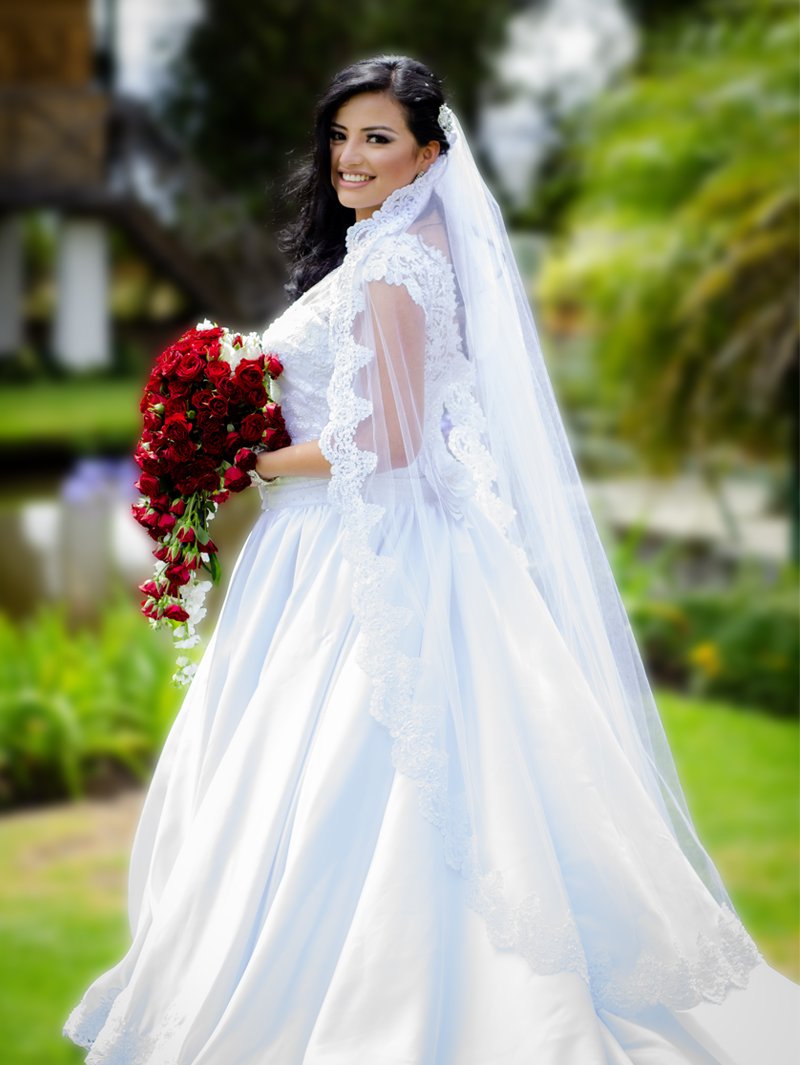 novia - retrato